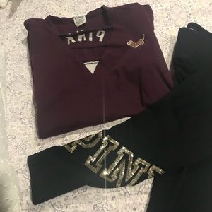 Victoria secret yoga set